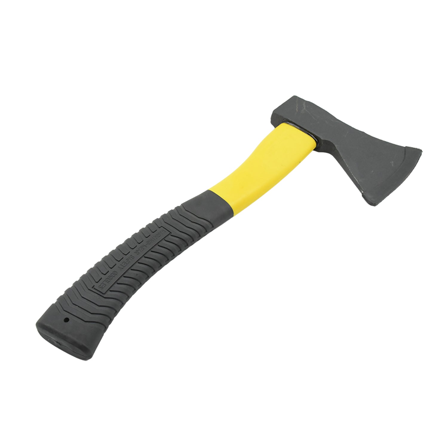 7413 Gardening Tools Hatchet Axe Fiberglass Body Rubberized Handle Wood Cutting Axe, Camping Axe, Safety Axe, Pick Axe (972 Gm) 7413 Gardening Tools Hatchet Axe Fiberglass Body Rubberized Handle Wood Cutting Axe, Camping Axe, Safety Axe, Pick Axe (972 Gm)